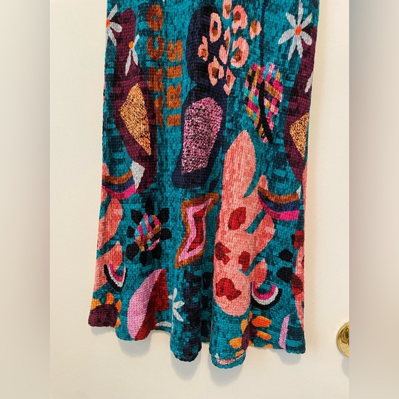 🦋FARM RIO FOR ANTHROPOLOGIE GABRIELA knit MAXI SKIRT XS - Picture 11 of 16